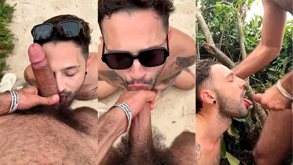 Igor Lucios And Milo Galician Cruising At Gay Beach LikeGay