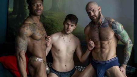 Valdemar Santana, Ostin Brown & Dmitry Osten