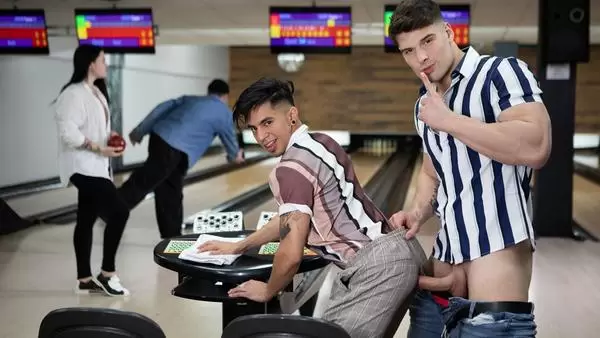 Angel Santana, Malik Delgaty – Bowling Alley Fuckdown